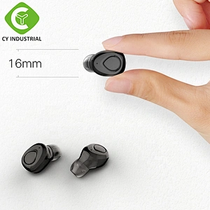 2019 trending amazon newest real mini light weight earphone TWS durable earbuds with microphone