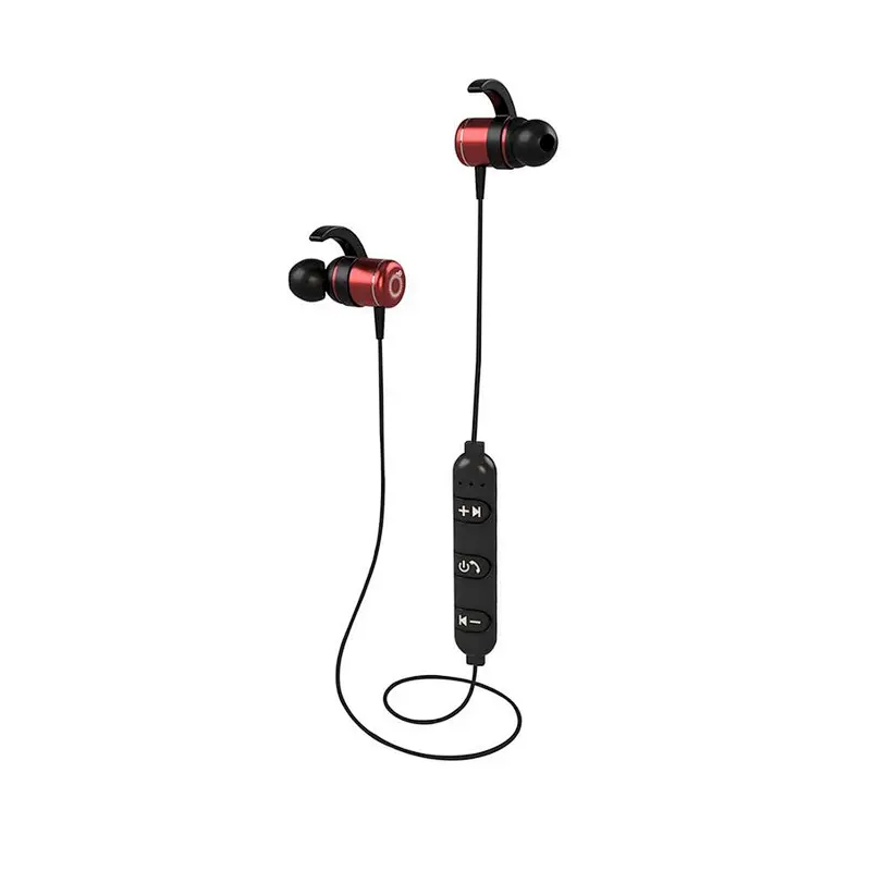 Wireless Earphones Shipping From Stock, Magnetic Wireless Earbud Built-in Mic Sport Sweatproof Earpiece