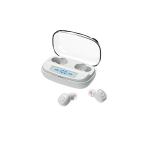 Logo branded fashion earbuds TWS Wireless Earbuds Headphones With Charging Power Bank For iPhone Android