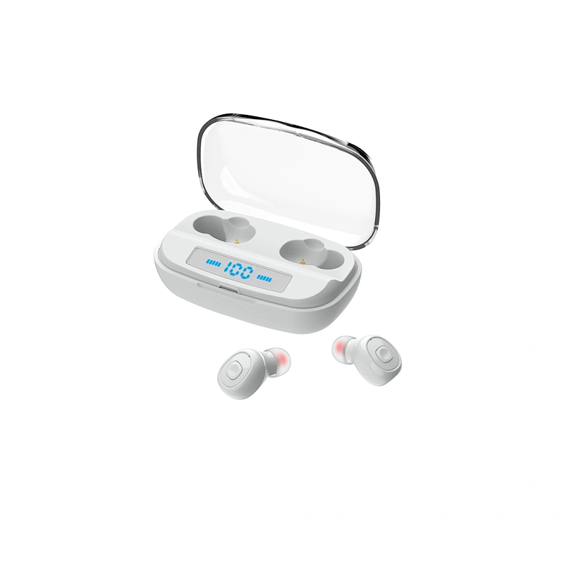Logo branded fashion earbuds TWS Wireless Earbuds Headphones With Charging Power Bank For iPhone Android