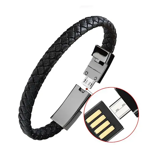Get Your Free Sample usb data cable for iphone charger cable fast charging 3A cable Leather 20cm 22cm