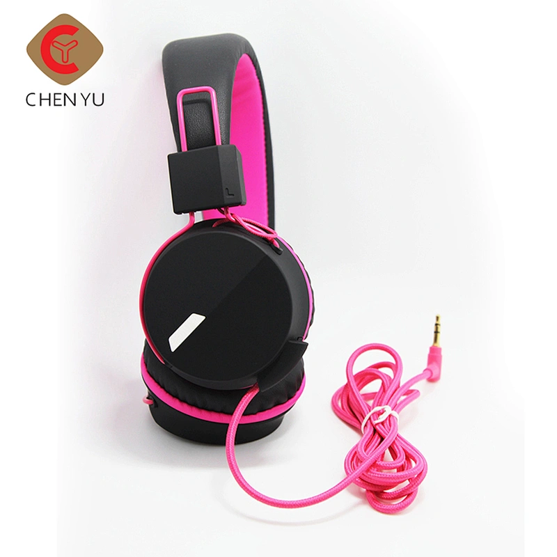 cheap fashion durable gaming headset adjustable 40mm wired earphones with microphone