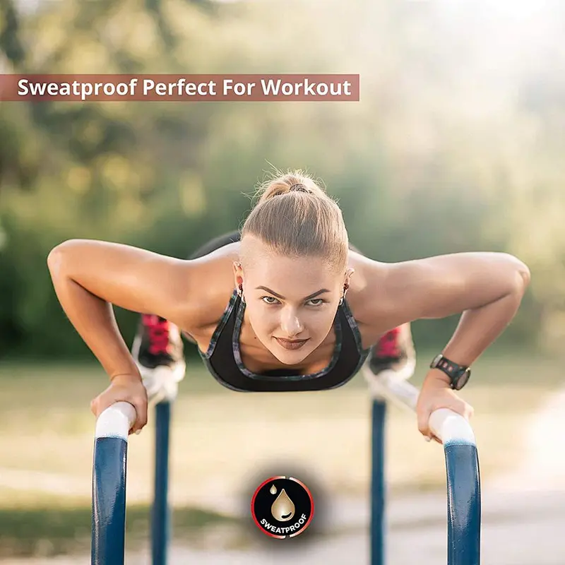 Wireless Earphones Shipping From Stock, Magnetic Wireless Earbud Built-in Mic Sport Sweatproof Earpiece