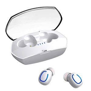 2019 high quality waterproof tws mini earbuds odm 6d wireless earbuds 5.0