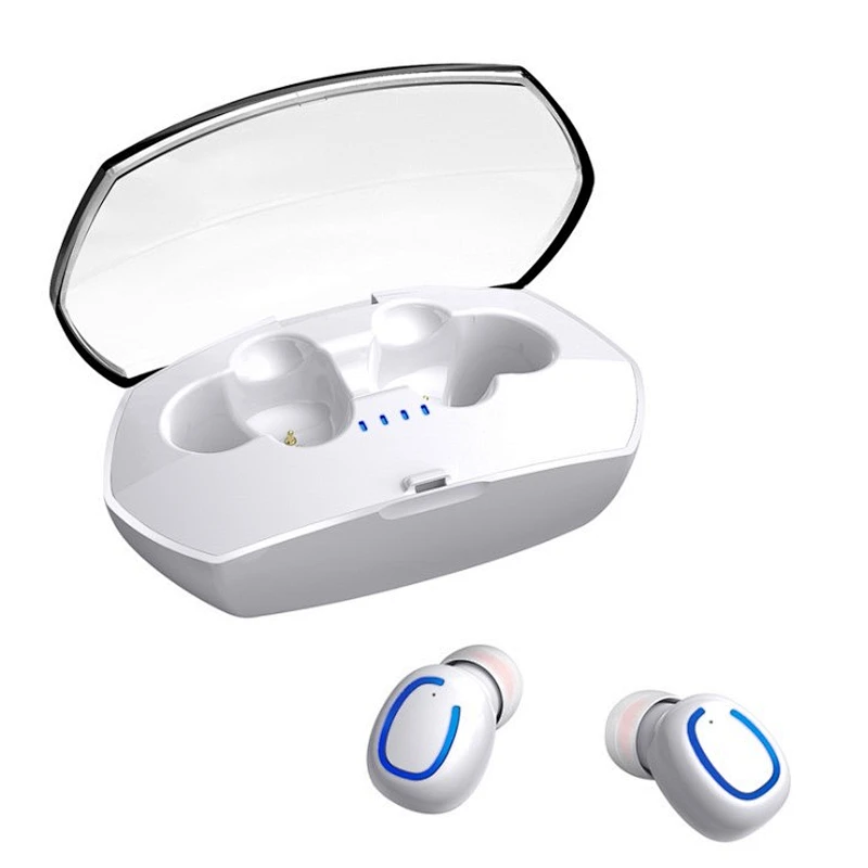 2019 high quality waterproof tws mini earbuds odm 6d wireless earbuds 5.0