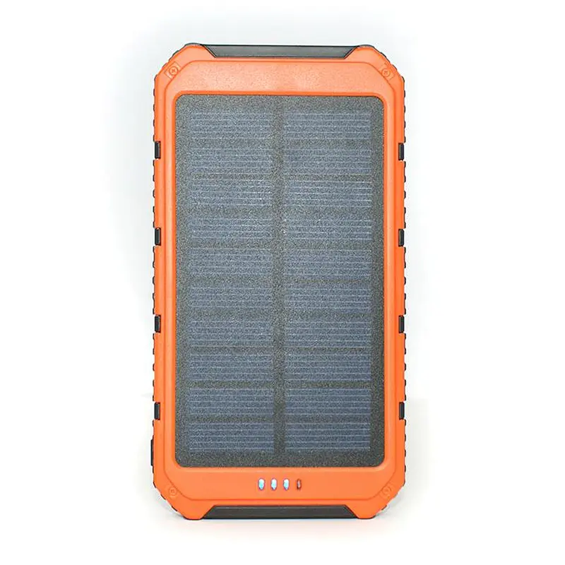 Portable Charger, 8000mah Solar Panel Charger Power Bank with Fast Technology for Iphone