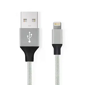 High Quality Original Nylon braided Data Charging 4 Pin USB Data Cable for Apple