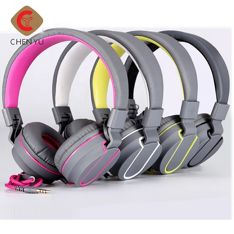 Fashionable folding earphones wired headphone with microphone