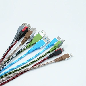 3FT/6FT/9FT Nylon Braid Micro for samsung USB Cable Fast Charging High Speed Data Cable Best USB charging cable