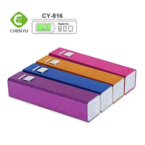 2600mAh Slim Mobile Universal External Mini Portable Power Banks