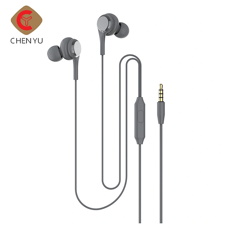 Mic+volume mobile phone 3.5mm jack wired earphone hand free earbuds for iphone earphone for apple earphone