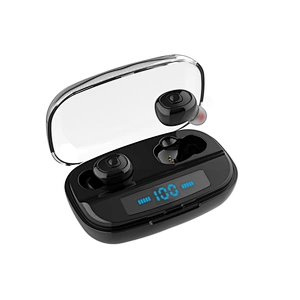 Logo branded fashion earbuds TWS Wireless Earbuds Headphones With Charging Power Bank For iPhone Android