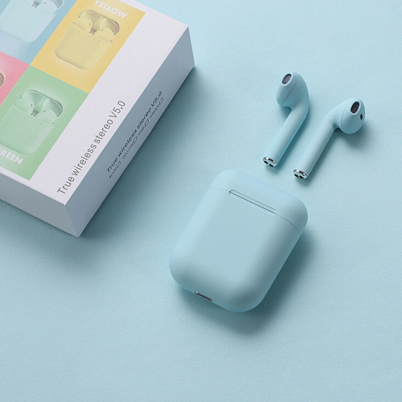 Sport stereo wireless mini i7s Inpods TWS i12 wireless earbuds air buds for apple iphone 11