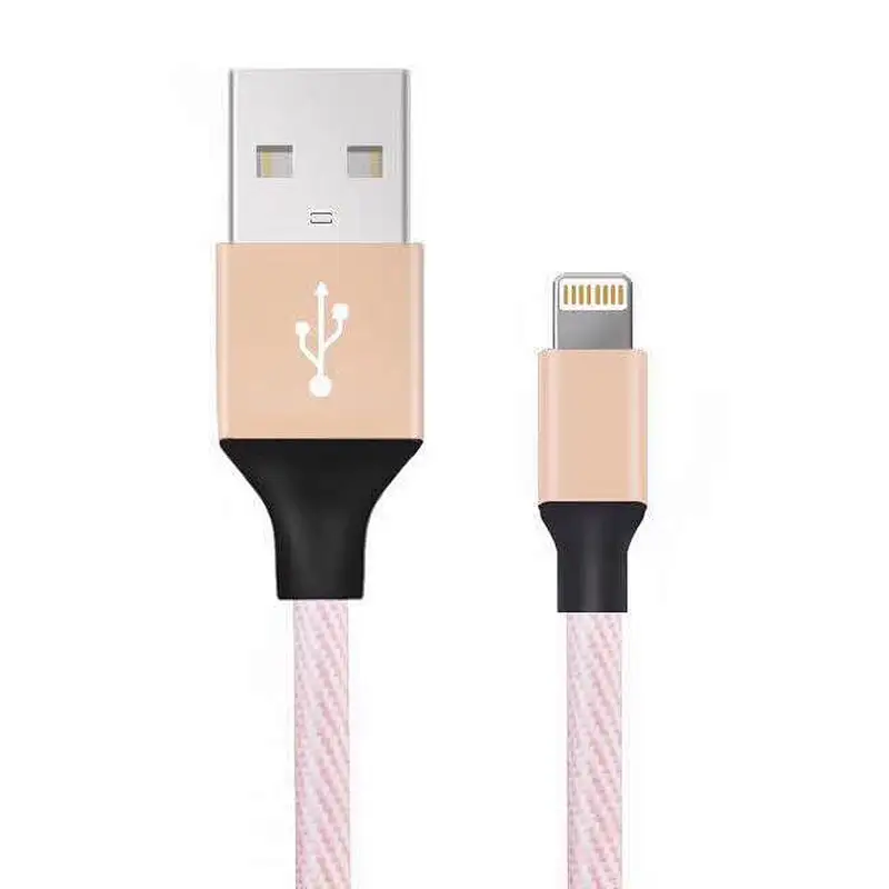 High Quality Original Nylon braided Data Charging 4 Pin USB Data Cable for Apple