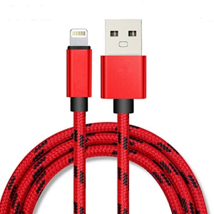 Hot Selling Mobile Phone Cables 1ft/3ft/6ft/10ft USB Data Cable for iPhone ipod samsung