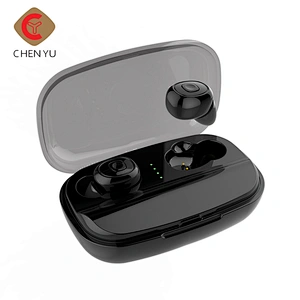China factory powerful earphone with 3000mah powerbank function TWS wireless headset