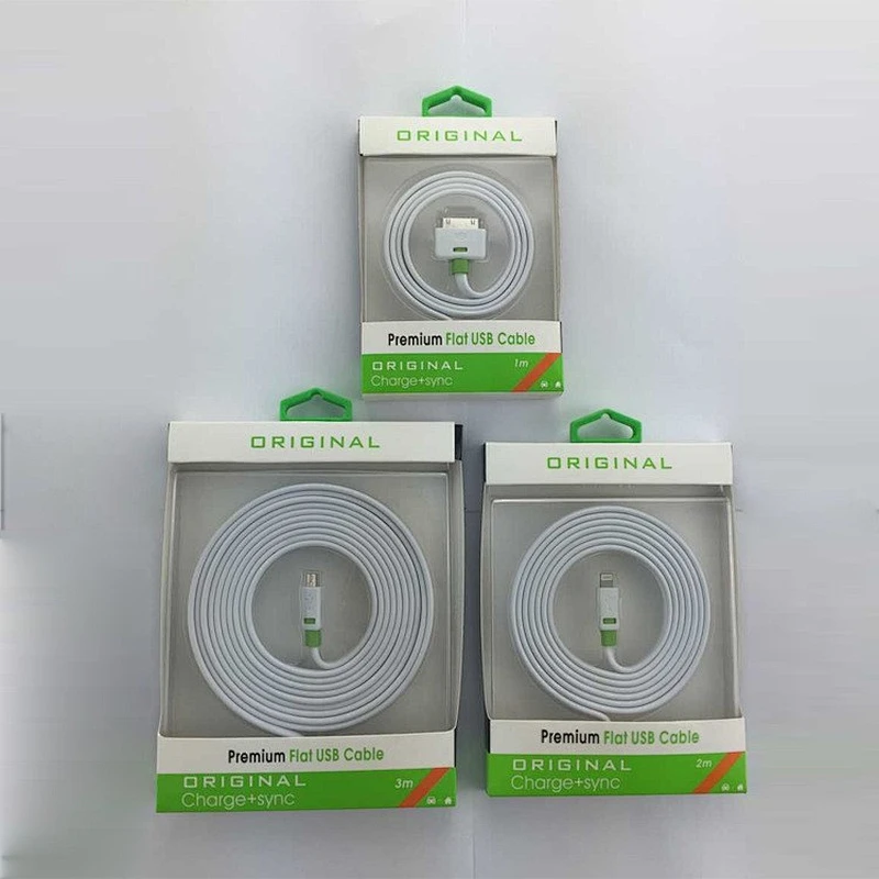 High quality low voltage customized PVC flat USB data fast charger android magnetic cable