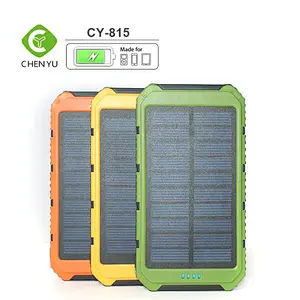 Portable Charger, 8000mah Solar Panel Charger Power Bank with Fast Technology for Iphone