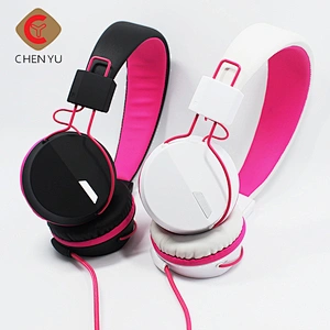 cheap fashion durable gaming headset adjustable 40mm wired earphones with microphone