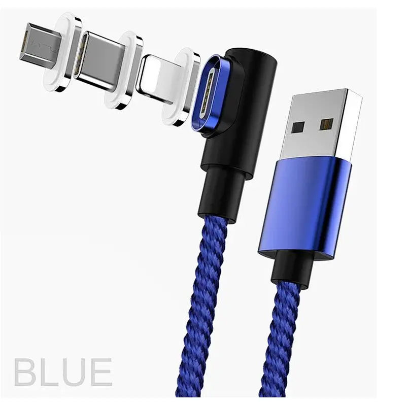New 2019 Nylon Braided 2.1A Fast Charging 1m 2m 3m USB 2.0 to 3.1 Type C Cable for Xiaomi Macbook