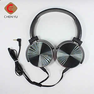 promotion portable noise cancelling big headset wired custom headphone