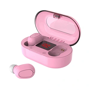 2019 New Private label manufacture cheap earphone Mini Portable True Wireless BT Fashion Earbuds