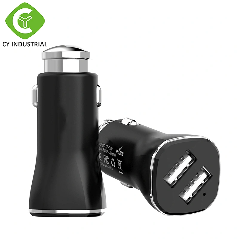 Best selling quick charge dual usb mobile phone car charger for smart phones