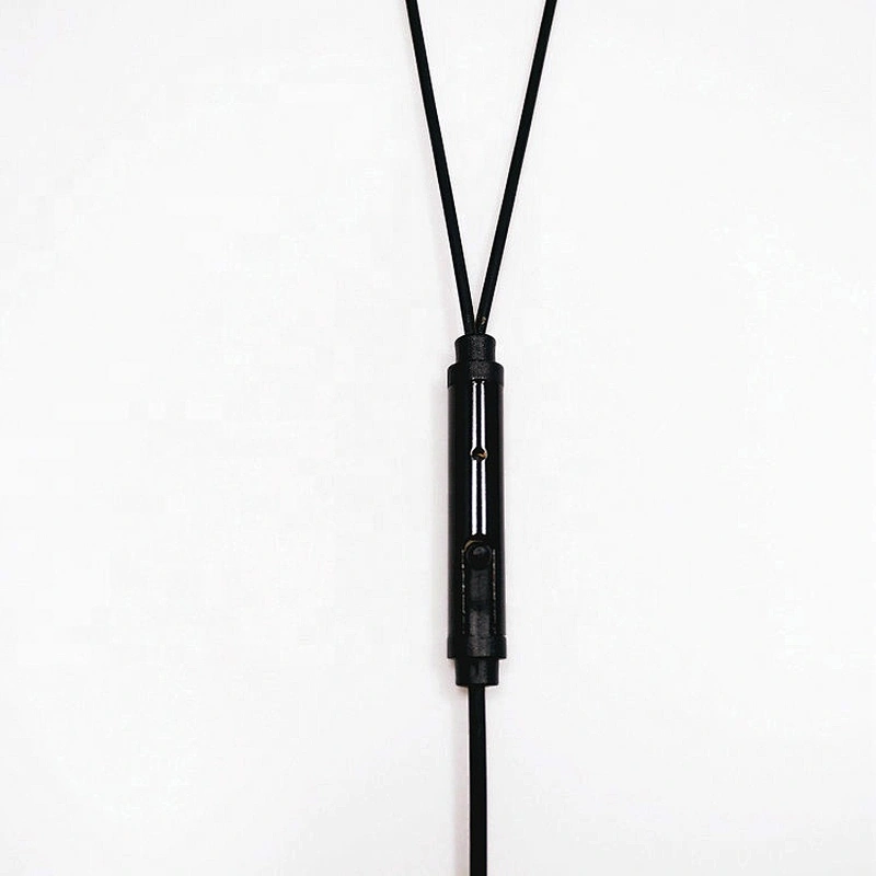 OEM logo brands dual mental headphone in-ear earphone 3.5mm wired stereo mini earphone with mic