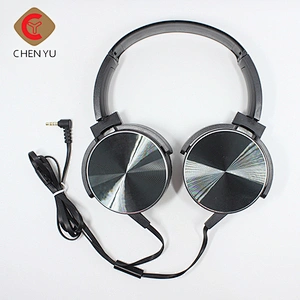 promotion portable noise cancelling big headset wired custom headphone