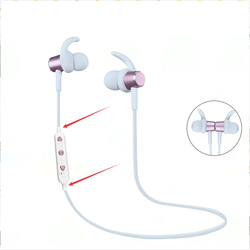 2019 sports hand free bluetooths stereo sport headphone wireless bluetooths earphone for iphone for samsung