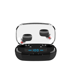 Logo branded fashion earbuds TWS Wireless Earbuds Headphones With Charging Power Bank For iPhone Android