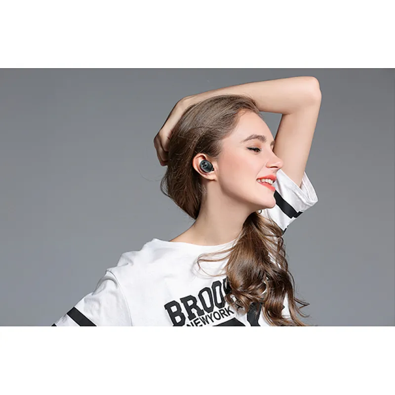 2019 realtek V5.0 TWS earbuds wireless headphone earphone in ear