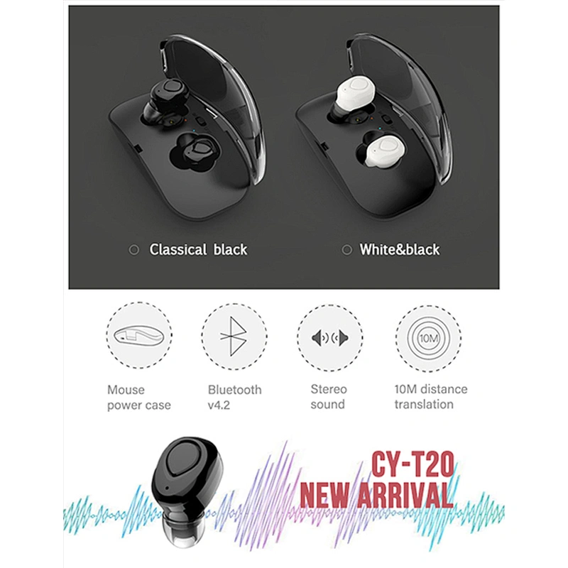 Trending 2019 New arrival TWS 5.0 BT earphone bluetooths earbuds audifonos wireless unique earphone
