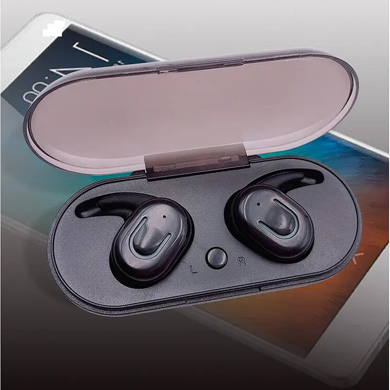 Handsfree TWS Ture Wireless Stereo Deep Bass Hifi Sport Earbuds Gaming Headset Music Headphones Blue tooth 5.0 Earphone