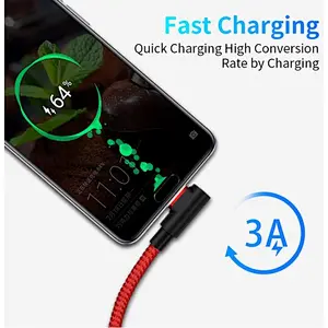 New 2019 Nylon Braided 2.1A Fast Charging 1m 2m 3m USB 2.0 to 3.1 Type C Cable for Xiaomi Macbook