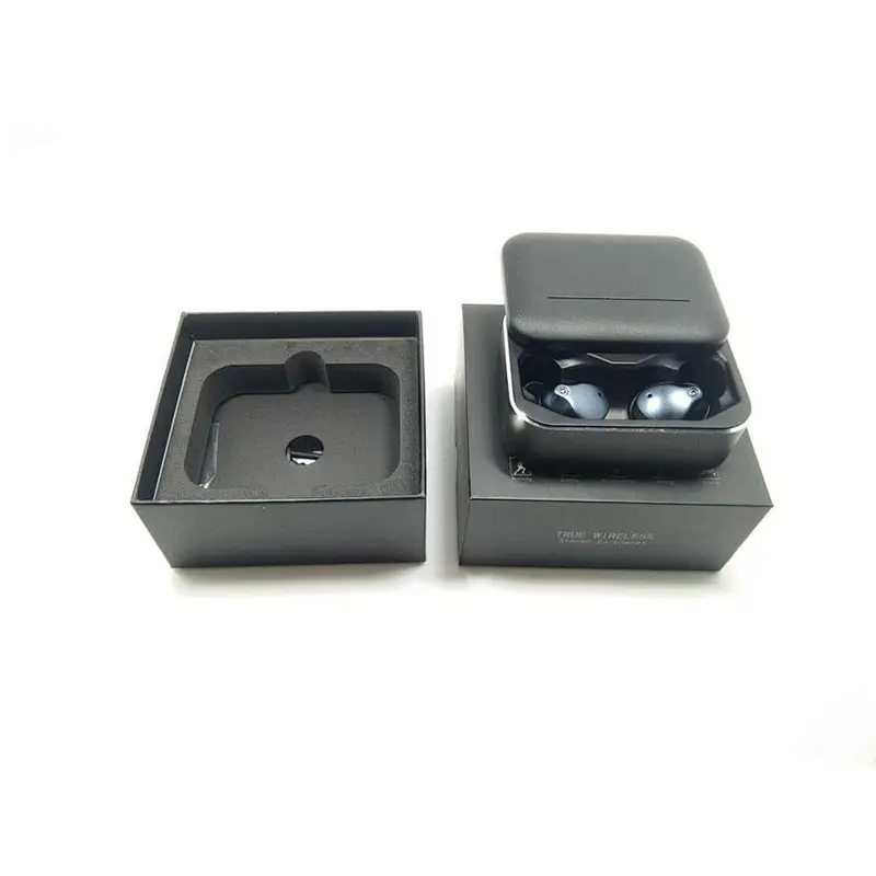 Push-cover style V5.0 TWS earphone Touch-sensitive control in-ear earbuds with 3000mAh large capacity power case