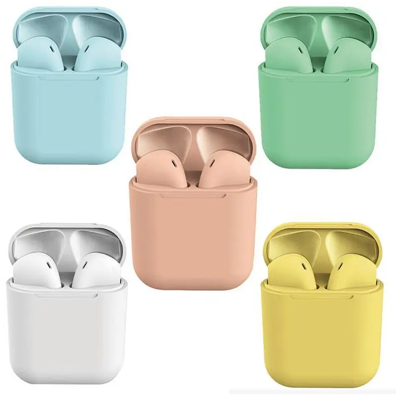 Sport stereo wireless mini i7s Inpods TWS i12 wireless earbuds air buds for apple iphone 11