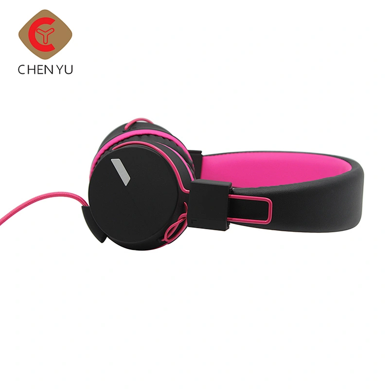 cheap fashion durable gaming headset adjustable 40mm wired earphones with microphone