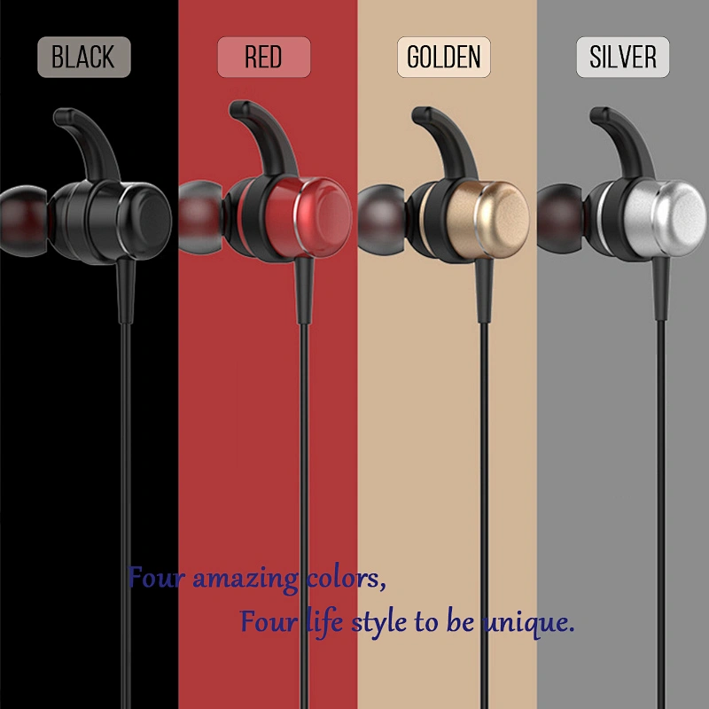 Wireless Earphones Shipping From Stock, Magnetic Wireless Earbud Built-in Mic Sport Sweatproof Earpiece