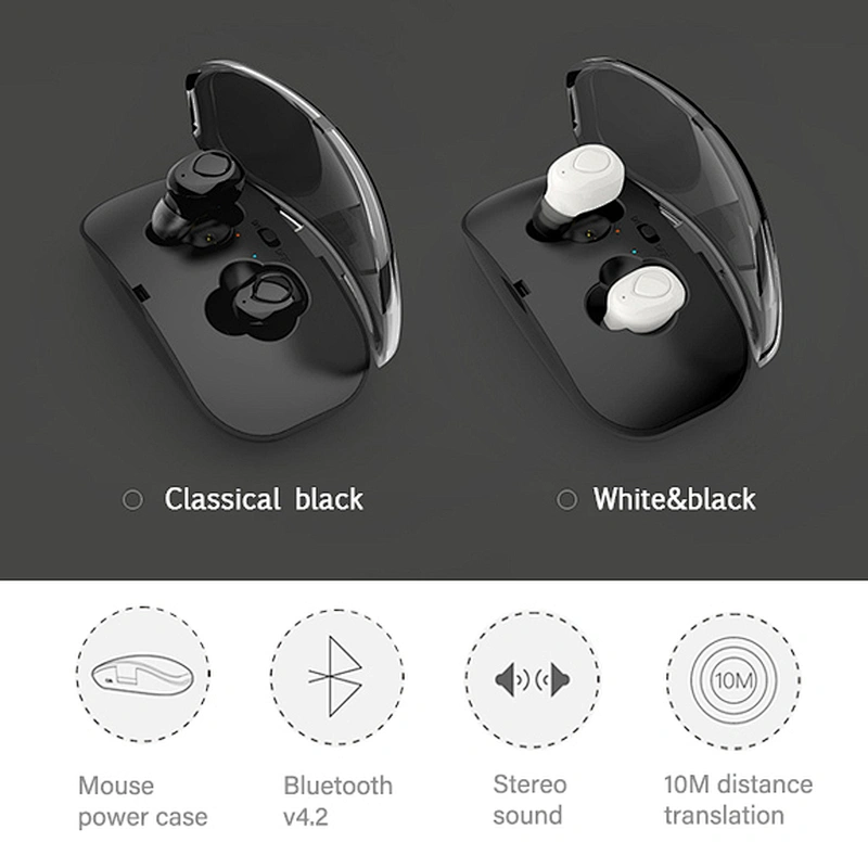 Trending 2019 New arrival TWS 5.0 BT earphone bluetooths earbuds audifonos wireless unique earphone