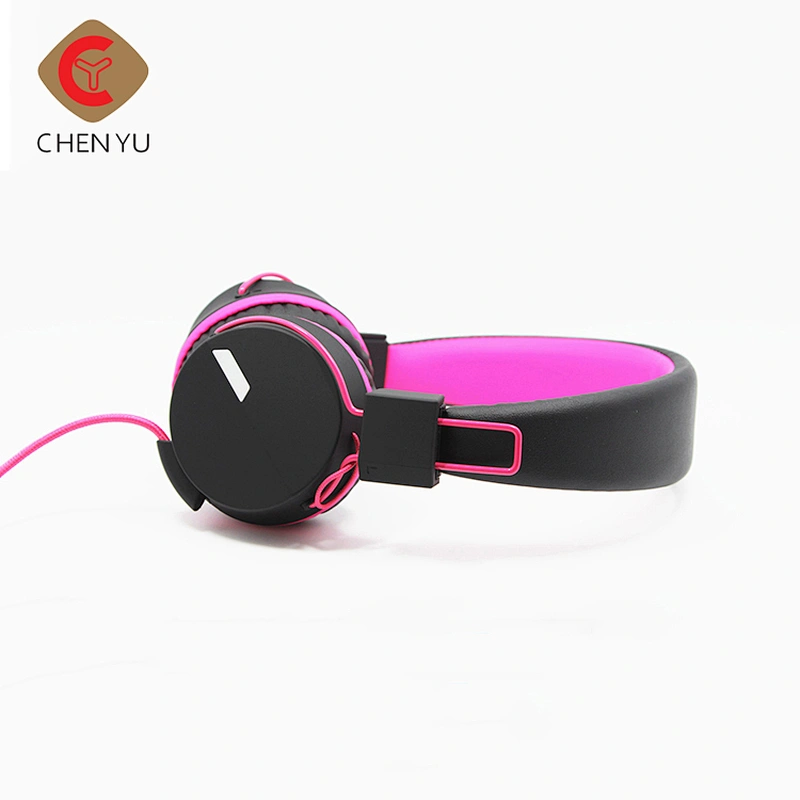 cheap fashion durable gaming headset adjustable 40mm wired earphones with microphone