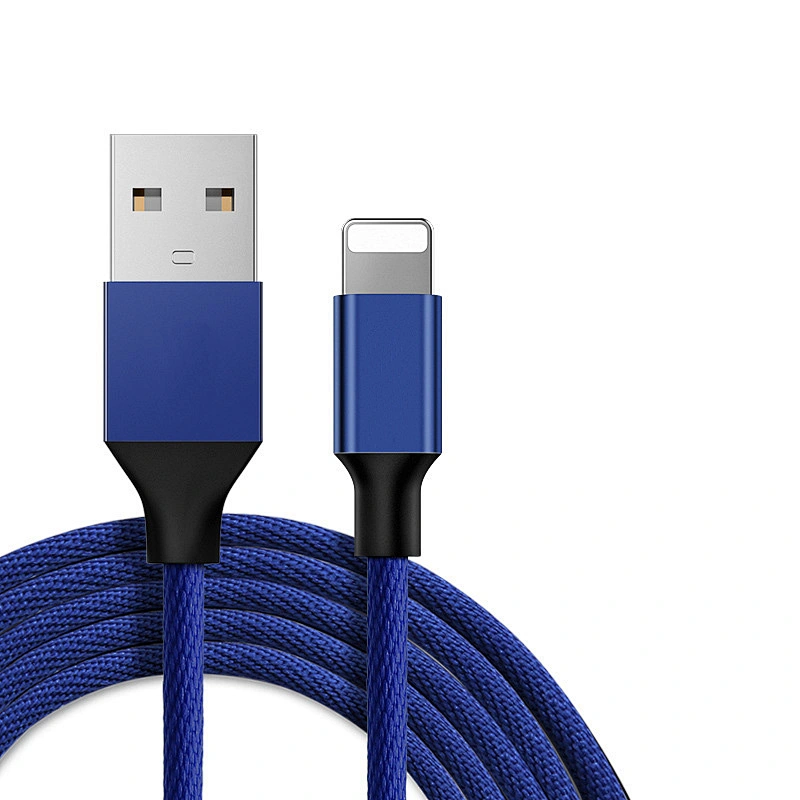 High Quality Original Nylon braided Data Charging 4 Pin USB Data Cable for Apple