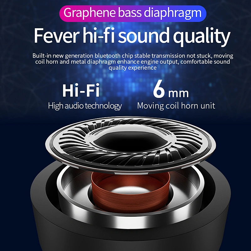 9D HI-FI 2020 New arrival LED 2000mAh power case tws wireless earphone earbuds waterproof ear buds wireless 5.0 headset pods