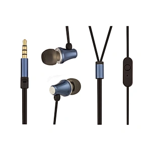 Universal Soft TPE Cool Design Shining Metal Earphones for huawei oppo htc
