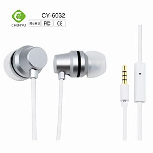 Good metallic noise cancel In-ear water resistant earphone earbuds