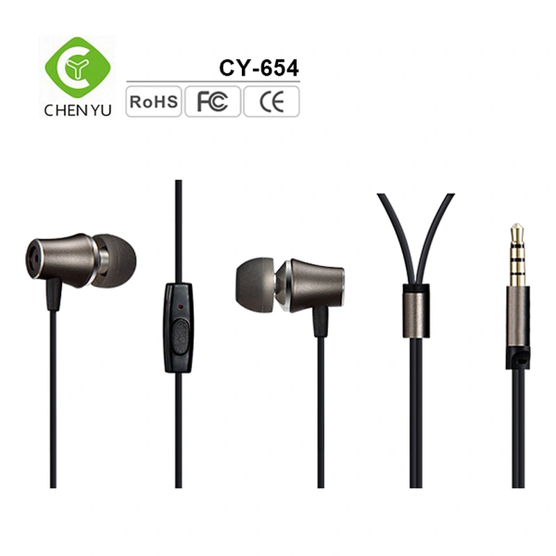 High Quality Earphones Earbuds 3.5mm with Remote and Mic