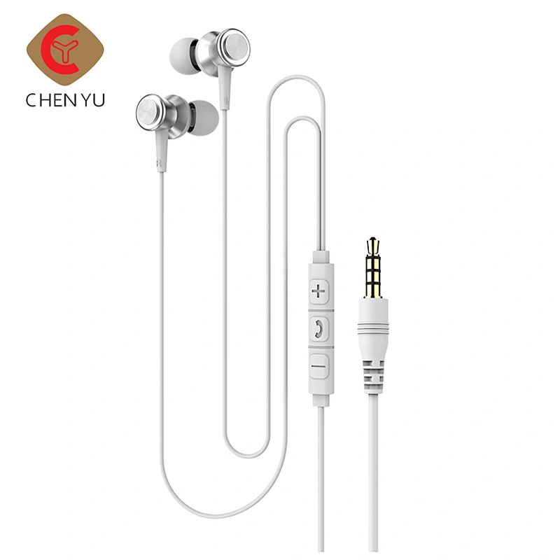 Luxury Metal High quality big sound with Mic china online auction fancy earphones wired headphone