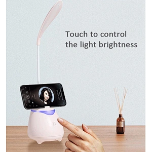 2020 New Home Office gadgets Portable Eye Caring Table Touch Lamp Flexible With Wireless Bluetooths Speaker