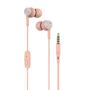 2020 hot sell wired headphones waterproof sports stereo earphone with mic