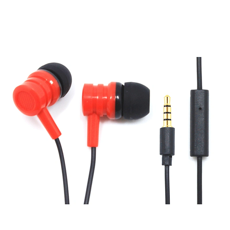 High quality micro earphones white 3.5mm headphones earphone with mic for iphone 7
